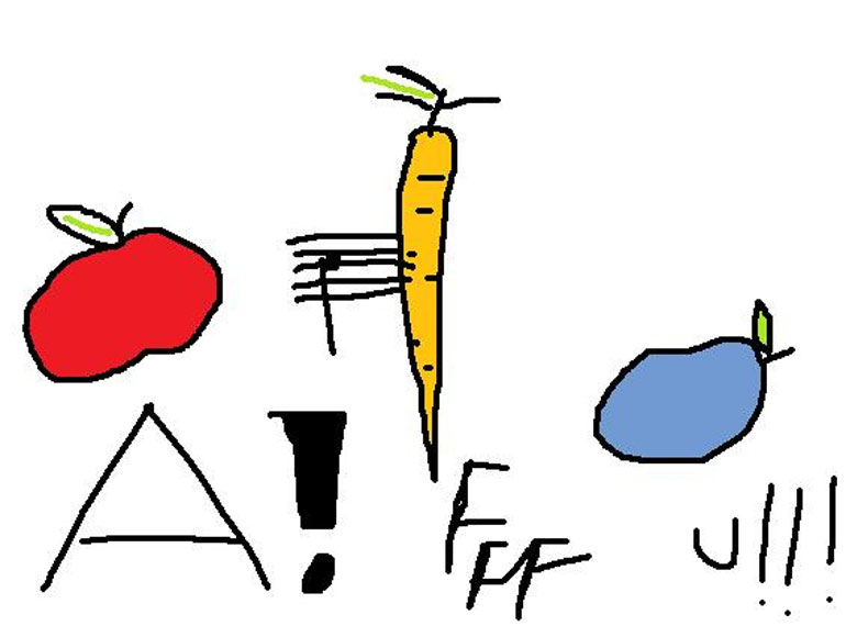 Screaming at vegetables